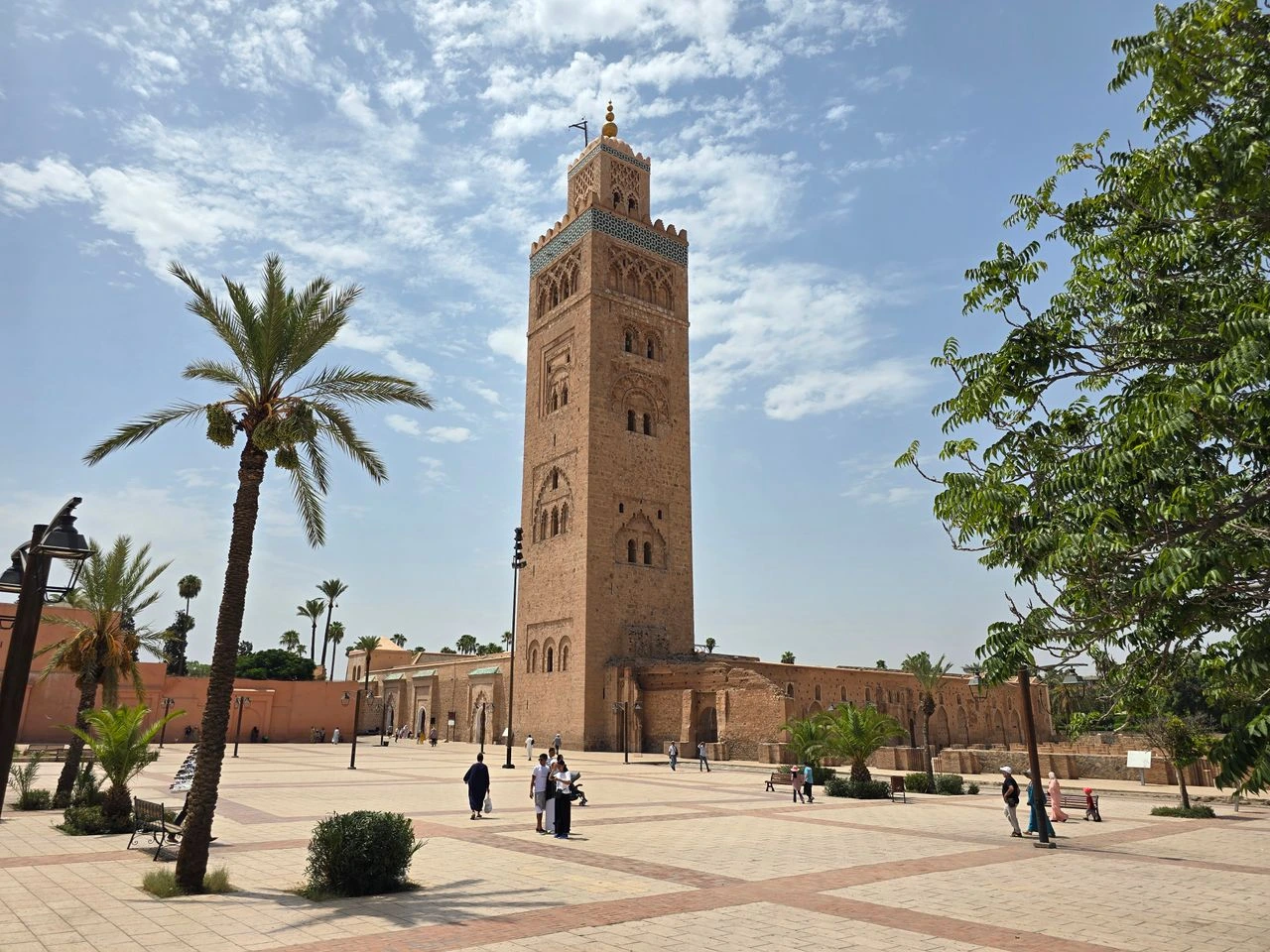 Marrakech, the red city at golden hour