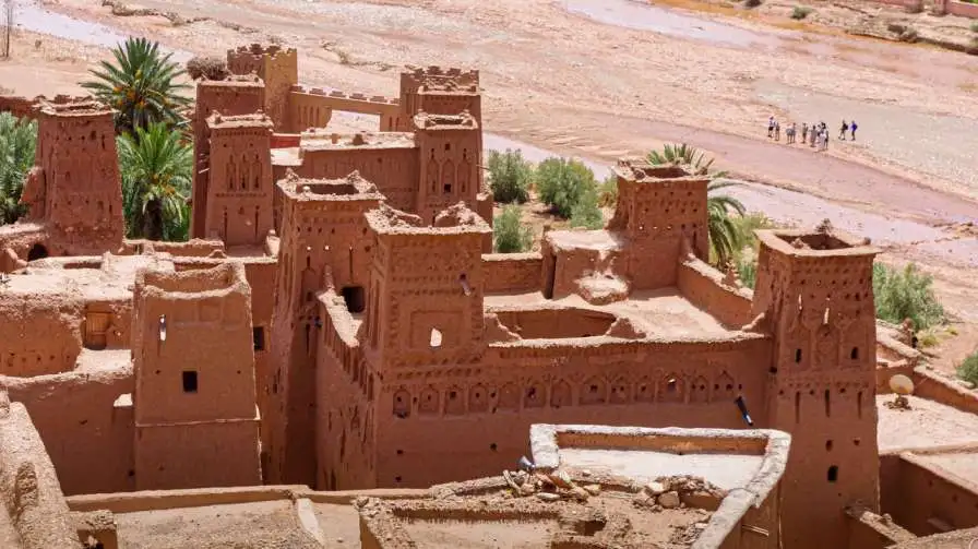 Ait Ben Haddou kasbah, the UNESCO World Heritage ksar near Ouarzazate