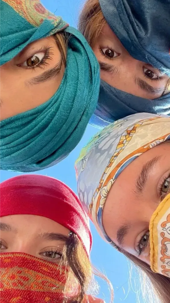 A family on the 14-day Grand Family Tour across Morocco