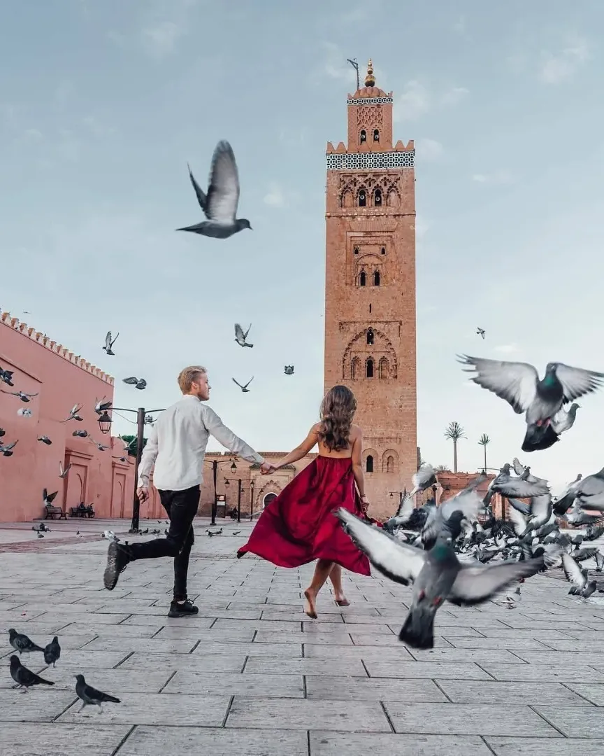 A family on the 5-day Marrakech and Atlas tour