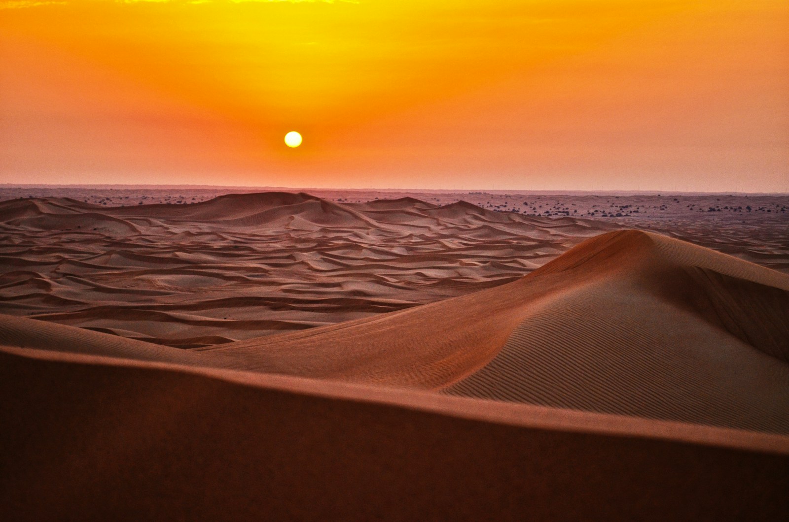 sand dunes during sunset, Fes to Marrakech with Minimal Driving