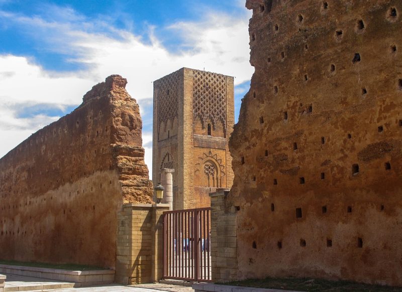 monument to the tower of hassan, city of rabat in morocco, travel, dynasty of the almohads, couscous, couscous, couscous, couscous, couscous, couscous, rabat north africa