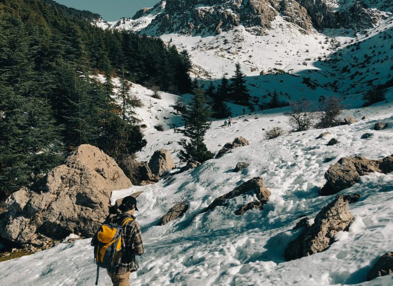 Discover the stunning snow-covered landscapes of Algeria's Atlas Mountains with this adventurous hike.atlas mountains​